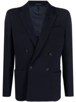 Giorgio Armani Upton double-breasted blazer - Bleu