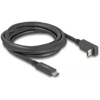 DeLOCK 80035 USB-kabel 2 m USB C Zwart