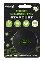 Dog Comets Ball Stardust - Hondenspeelgoed - Hondenbal - Ø6 cm - 1 stuk - Natuurlijk rubber - Groen/Zwart