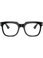 Persol lunettes de vue à monture carrée - Noir