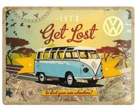 Metalen wandbord Volkswagen Get Lost - thumbnail