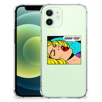 iPhone 12 Mini Anti Shock Bumper Case Popart Oh Yes - thumbnail