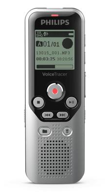 Philips DVT1250 dictaphone Intern geheugen & flash-kaart Zwart, Grijs Philips DVT1250 dictaphone Intern geheugen & flash-kaart Zwart, Grijs