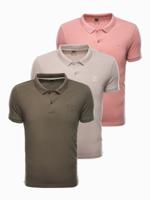 Poloshirt heren - Z28 - V5 - 3-pak