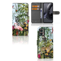 Telefoonhoesje met Pasjes voor Motorola Edge 30 Neo Jungle