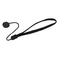 Hama | Houder voor lensdop, rubberen band voor alle lensdiameters, lengte 21 cm, Zwart