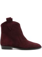 Roberto Festa bottines Hellas 25 mm en daim - Rouge