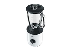 Braun PowerBlend 3 1,5 l Blender voor op aanrecht 800 W Zwart, Wit