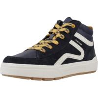 Geox Jongens J Weemble Boy A Sneakers, Navy Yellow, 29 EU