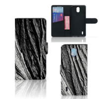 Book Style Case Nokia 1.3 Boomschors Grijs