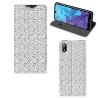 Huawei Y5 (2019) Hoesje met Magneet Stripes Dots