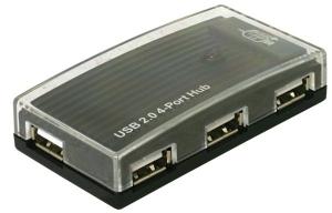 DeLOCK HUB USB 2.0 external 4 port 480 Mbit/s