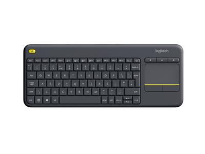 Logitech BE KB K400 Touch Plus Zwart draadloos Retail AZERTY