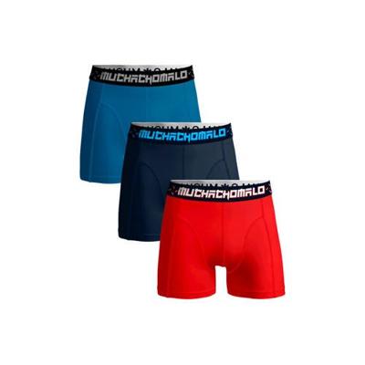 Muchachomalo boxershort Solid (set van 3) Muchachomalo boxershort Solid (set van 3)
