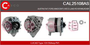 Dynamo / Alternator CASCO, Spanning (Volt)12V, u.a. für Ford, Fiat, Austin, Rover, Land Rover, Innocenti, MG, Iveco