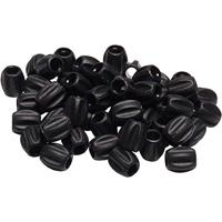 Jagwire Mini Tube Tops, 50 stuks zwart