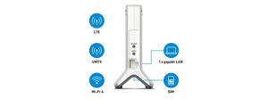 AVM FRITZ!Box 6820 LTE v3 International wlan lte router 4G (LTE), 3G/3G+ (UMTS/HSPA+), Mesh Wi-Fi