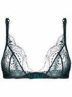 Fleur Of England soutien-gorge Ela bordé de dentelle - Vert