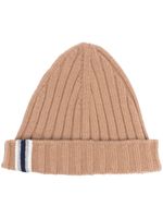 Fedeli bonnet en cachemire à design nervuré - Marron