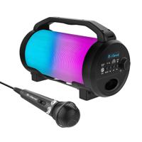 IDance CYCLONE400BK Party Speaker + Microfoon en LED Verlichting Zwart - thumbnail