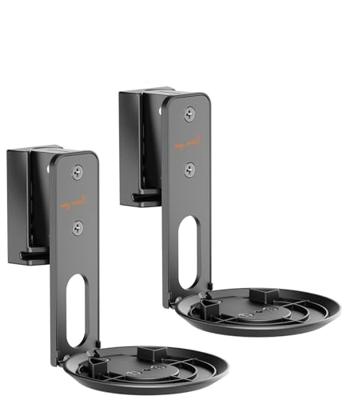 my wall Wandhouder SONOS Era100 - HS40L, voor SONOS Era100, wandhouder Era100, set van 2, kantelbaar, draaibaar, ruimtebesparend, perfect instelbaar, Sonos houder met kabelmanagement