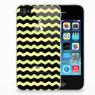 Apple iPhone 4 | 4s TPU bumper Waves Yellow