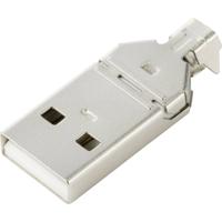 TRU COMPONENTS TC-9741696 USB 2.0 stekker A Mannelijk, FU-type Inhoud: 1 stuk(s)