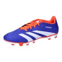 adidas Predator24 Club Voetbalschoenen, uniseks, flexibele grond stevige schoenen, Lucid Blauw Ftwr Wit Zonnerood, 39 1/3 EU