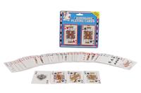 2 Play speelkaarten Vegas Style 9,5 x 6 cm karton 2 sets