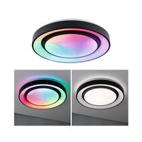 Paulmann 70545 Rainbow LED-plafondlamp LED LED 19.25 W Zwart, Wit - thumbnail