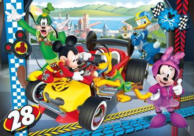 Clementoni legpuzzel Mickey Mouse junior karton 30 stukjes Clementoni legpuzzel Mickey Mouse junior karton 30 stukjes
