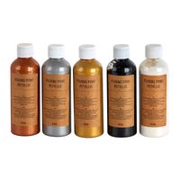 Paint pouring metallic - set van 5 - 100 ml