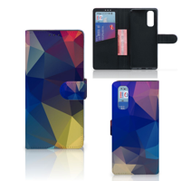 OPPO Find X2 Book Case Polygon Dark