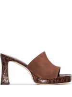 BY FAR mules Beliz 90 mm - Marron - thumbnail