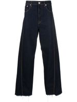 Lanvin jean Twisted à coupe ample - Bleu