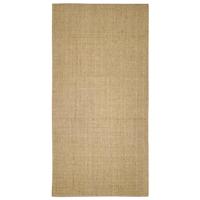vidaXL Sisalmat voor krabpaal 100x200 cm, sisal tapijt, krabmat, natuurlijk sisal tapijt, kattenkrabmat, sisal mat, sisal kattenkrabmat