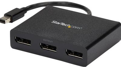 StarTech.com Mini DisplayPort naar DisplayPort multi-monitor splitter 3 poorts MST Hub