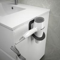 Muebles Technik haardroger houder zwart