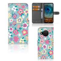 Nokia X10 | Nokia X20 Hoesje Flower Power - thumbnail