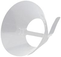 Croci - Elizabethaanse halsband voor honden maat XXS, kegelvormige Elizabethaanse halsband voor de bescherming en verzorging van honden en katten, voorkomt krassen, beten en likken, 7,5 cm