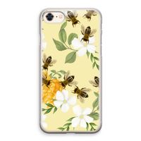 No flowers without bees: iPhone 8 Transparant Hoesje