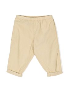 Bonpoint pantalon côtelé à taille élastiquée - Marron