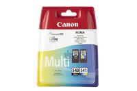 Canon PG-540/CL-541 Multi pack inktcartridge 2 stuk(s) Origineel Zwart, Cyaan, Magenta, Geel - thumbnail