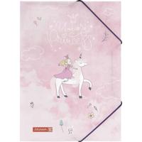 Brunnen Elastomap Unicorn Princess Meisjes A4 Papier Roze