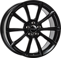WHEELWORLD WH28 Zwart glanzend