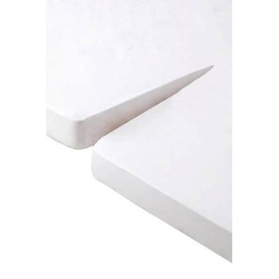 Beddinghouse perkalkatoenen splithoeslaken topmatras Wit