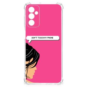 Samsung Galaxy M13 4G | M23 Anti Shock Case Woman Don't Touch My Phone