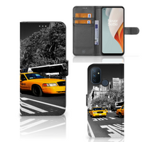 OnePlus Nord N100 Flip Cover New York Taxi - thumbnail