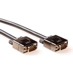 ACT 3 meter High Performance VGA kabel male-male met metalen kappen