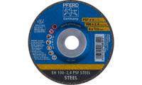 PFERD EH 100-2,4 PSF STEEL/16,0 61739116 Doorslijpschijf gebogen 100 mm 25 stuk(s) Staal